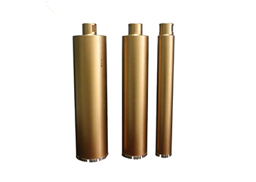 Concrete drilling diamond core bit