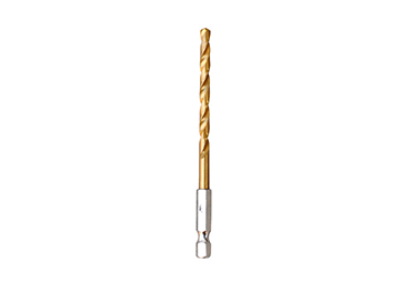 Hex shank DIN338 HSS twist drill