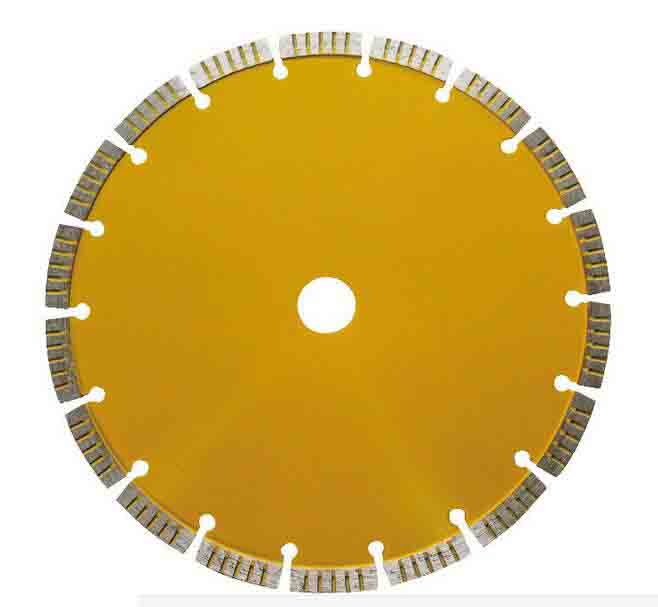 Turbo segmented diamond saw blades