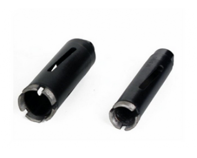 Brazed weld diamond core bits