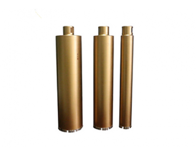Concrete drilling diamond core bit