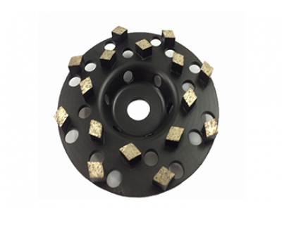 Welded Diamond cup grinding wheel