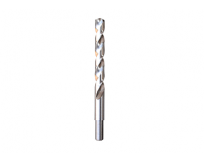 Big size reduced shank HSS twist drill